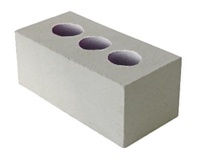 Камень двойной силикатный пустотелый лицевой, М-150,120x250x138, белый