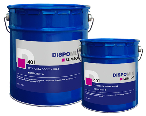 Грунтовка эпоксидная Slimtop 401, Dispomix,15 кг