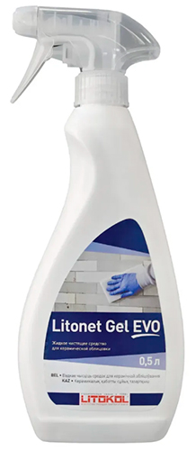 Жидкий моющий состав LITONET GEL EVO, LITOKOL, флакон, 0.5 л