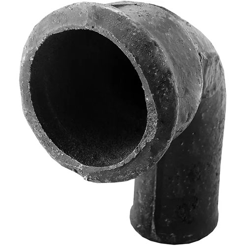 Колено чугун канализационное Ду150х90° ГОСТ 6942-98