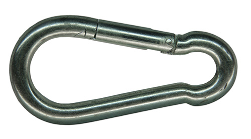 Карабин оцинкованный DIN 5299C 10 мм, 30 шт./уп