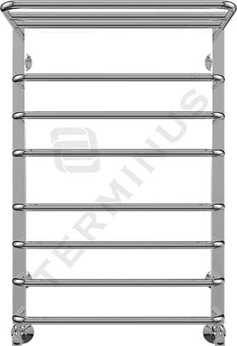 Полотенцесушитель водяной Арктур с полкой П8 532х796х500 из нержавеющей стали