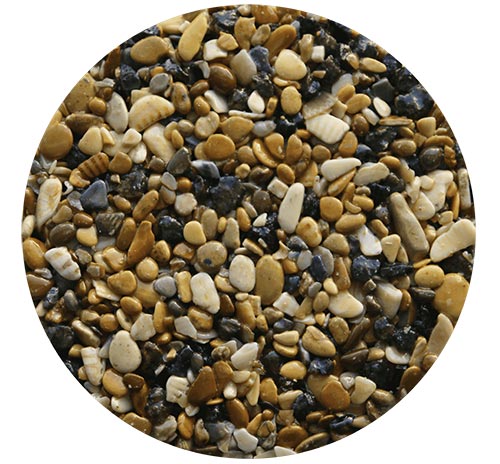 Декоративное дренирующее эксплуатируемое покрытие Terraco Addagrip Amber Осенний Лес, 3к, комплект 21,07 кг, ведро