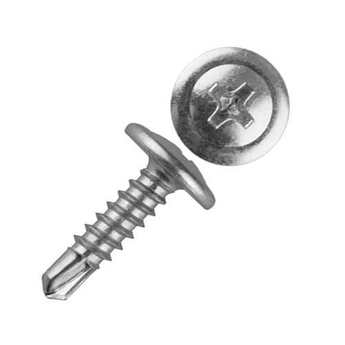 Саморез с пресс-шайбой сверлоконечный РОКС 4,2x25 мм