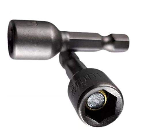 Биты под ключ М8 магнитные, 42 мм