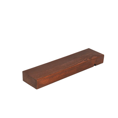 Брусок прямой из термососны, 40x90x3000 мм, Махагон