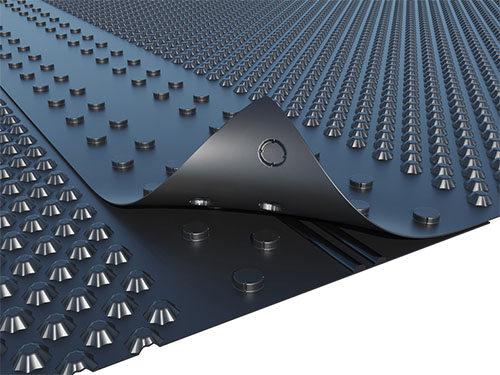 Мембрана Тефонд Плюс Стар 2х25 м (Tefond Plus Star) профилированная с герметиком (50м²)