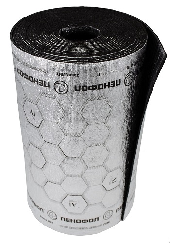 Пенофол 2000 Black С-20, 0,6х10 м (6 м2)