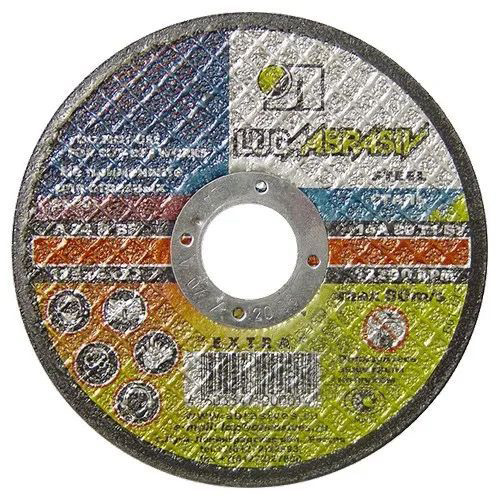 Диск шлифовальный по металлу 180х22,2х6 мм, Луга-Абразив
