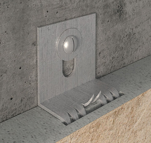 Клямер зуб тип L, упаковка 100 штук, Кералайт