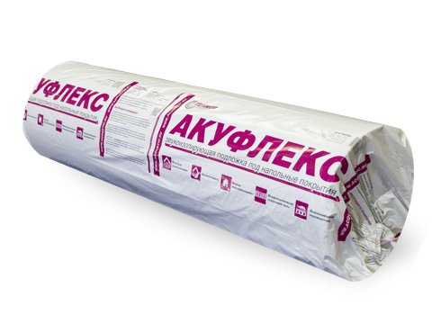 Акуфлекс-Супер, подложка под напольное покрытие, рулон 10х1,5м, толщ. 4мм