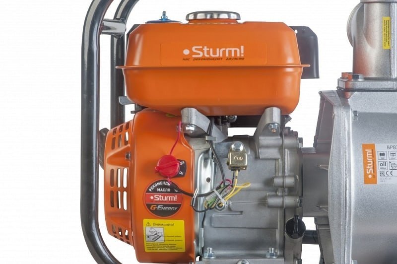 Бензиновая мотопомпа Sturm BP87101