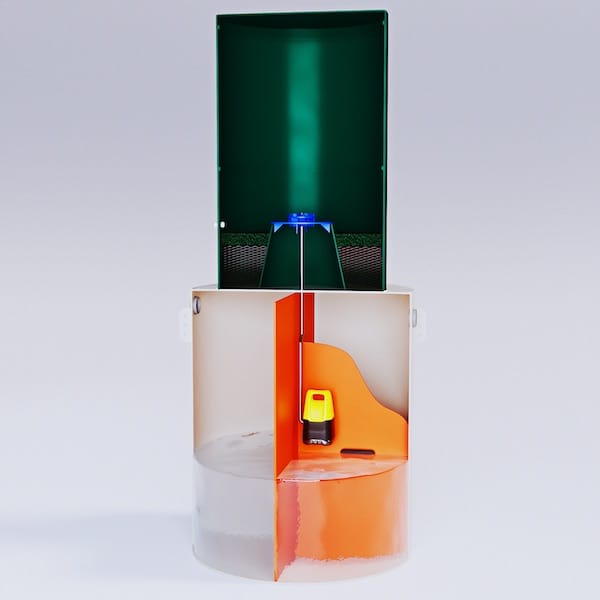 Септик для загородного дома с биофильтром EvoStok Bio5H S