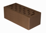 Облицовочный кирпич полуторный, М-150,120x250x88, коричневый