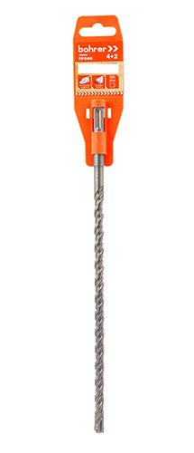 Сверло-бур по бетону SDS+ 12х260 мм, Bohrer Стандарт