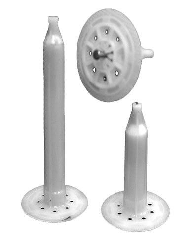 Тарельчатый дюбель-гриб для крепления теплоизоляции BWD 60-60-52