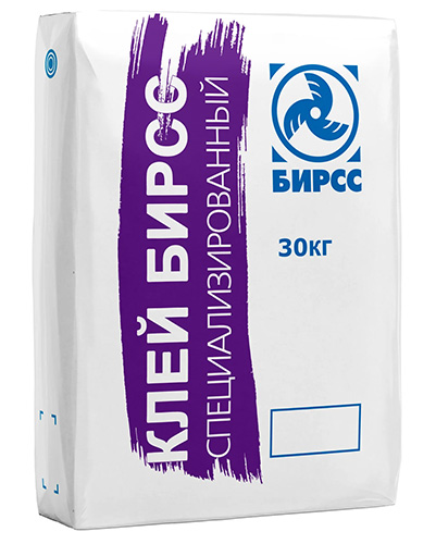 Гипсовый плиточный клей Гипсар БИРСС, 30 кг