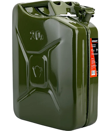 Канистра металлическая 20 л, Gigant