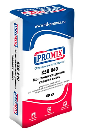 Клей плиточный Promix КSB 040, 25 кг мешок