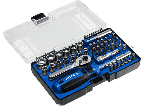 Отвертка-битодержатель с насадками (25283-H47), 47 предметов, ЗУБР Компакт
