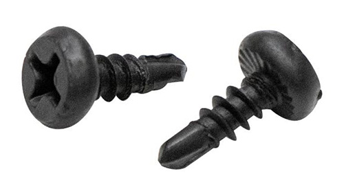 Саморез п/цилиндр. головка 3,5х11, фосфатированный, сверло, 1000 шт/уп.