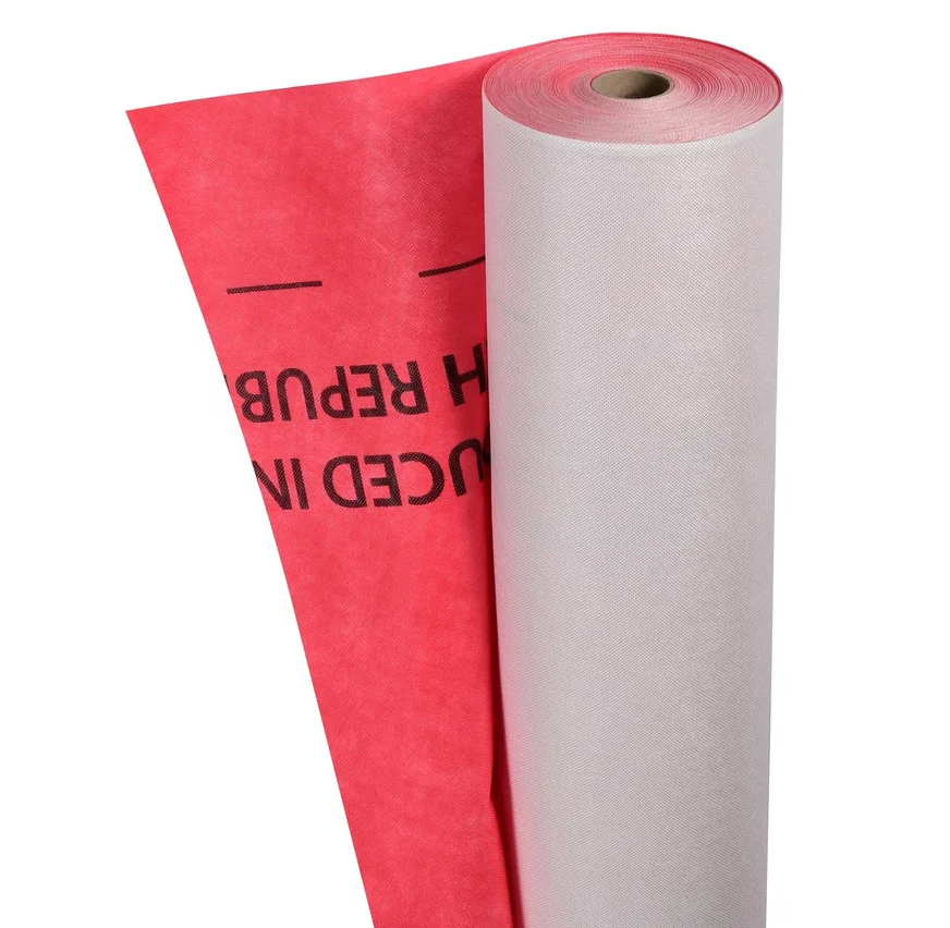 Ютавек 115, 50х1,5 м, Red, (75м2) Гидро- ветрозащитная мембрана супердиффузионная, красная