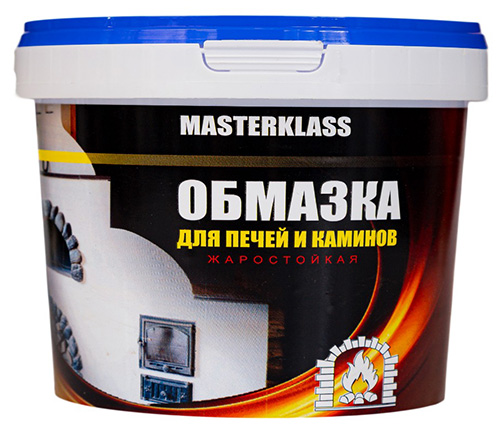 Обмазка для печей и каминов, 1,5 кг