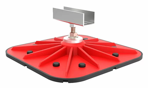 Кровельная опора ТехноНИКОЛЬ 355х355 мм с горизонтальным кронштейном