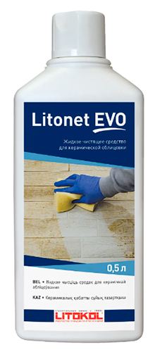 Концентрированный моющий состав LITONET EVO, LITOKOL, флакон, 0.5 л