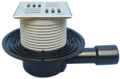 Трап для внутренних помещений HL510NPr-3124 DN40/50 с решеткой HL3124