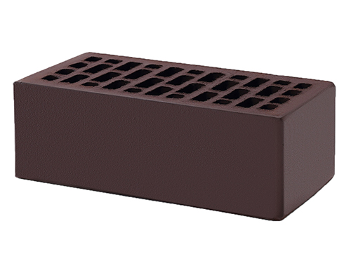 Облицовочный кирпич полуторный, М-150,120x250x88, коричневый