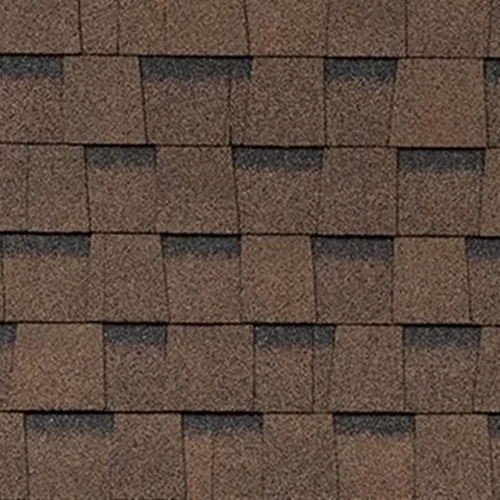 Многослойная черепица SHINGLAS Ранчо, Коричневый, Технониколь, 2 м2