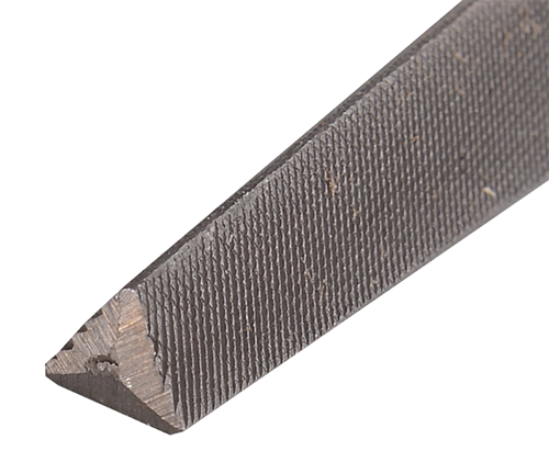 Напильник трехгранный, деревянная рукоятка 73/6/4/3, 200 мм, Вихрь