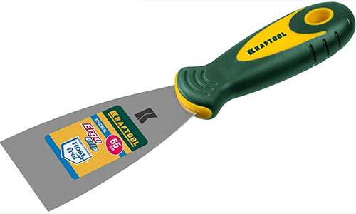 Шпатель фасадный с нержавеющим полотном 65 мм, KRAFTOOL