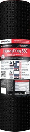 Профилированная мембрана Gruntflex Heavy Duty 850, 2х20 м