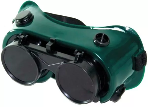 Очки газосварщика с откидными фильтрами