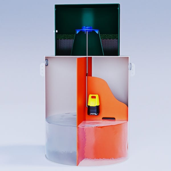 Септик для загородного дома с биофильтром EvoStok Bio5 S