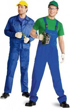 Костюм мужской с полукомбинезоном (куртка+штаны)