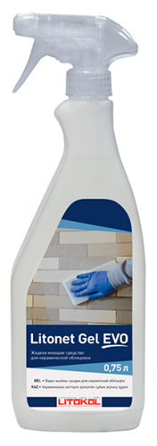 Жидкий моющий состав LITONET GEL EVO, LITOKOL, флакон, 0.75 л