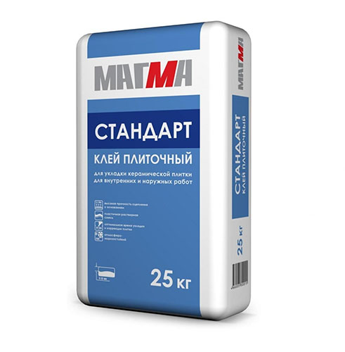 Клей плиточный Магма «Стандарт», 25 кг