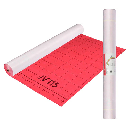 Ютавек 115, 50х1,5 м, Red, (75м2) Гидро- ветрозащитная мембрана супердиффузионная, красная