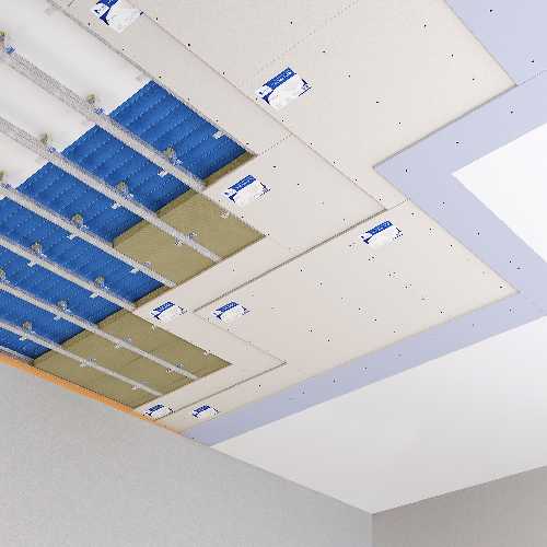 Каркасная система звукоизоляции потолка «Барклайн Премиум Плюс»