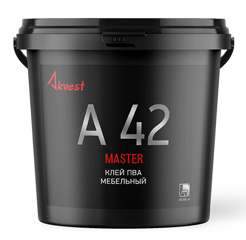 Клей ПВА мебельный А 42 Мастер, 32 кг, Аквест