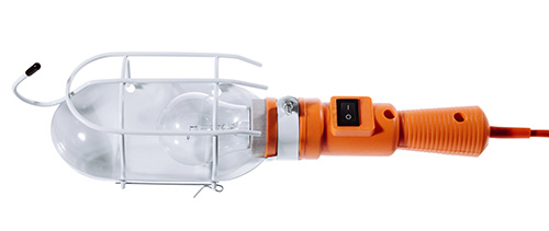 Светильник переносной ЛСУ-1 ПВС с выключателем 5 м, Gigant