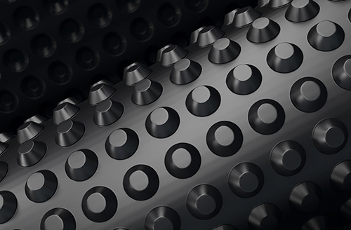 Профилированная мембрана PLANTER Eco 20х2 м (40 м² рулон)