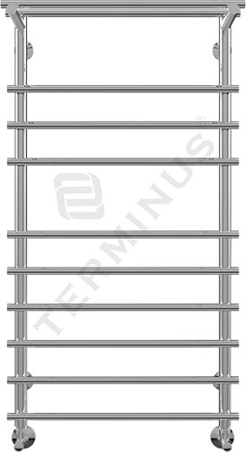 Полотенцесушитель водяной Ватра с полкой П10 532х996х500 (6+3+1) из нержавеющей стали