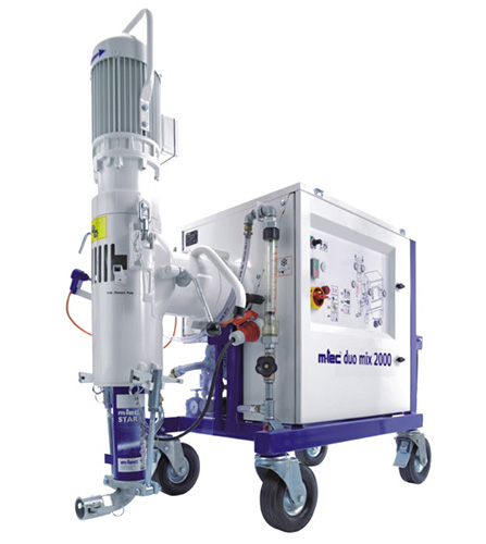 Штукатурная станция duo-mix 2000, M-TEC