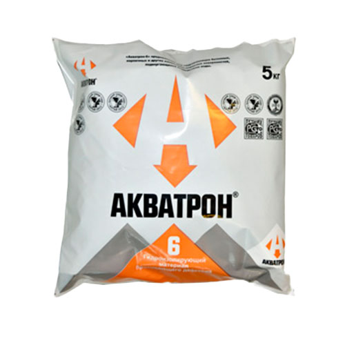 Гидроизоляционный состав АКВАТРОН-6, мешок 5 кг