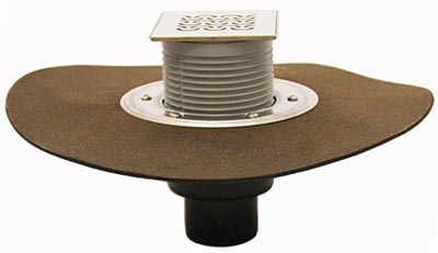 Трап для внутренних помещений HL310NH-3121 с дизайн-решеткой "Сена"