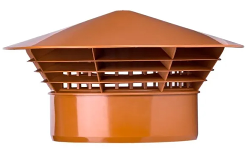 Зонт вентиляционный ПП кирп. 160